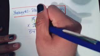 2x2 Standard Algorithm Example 78x27