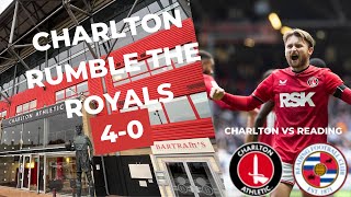 CHARLTON PUT 4 PAST READING | All the goals, the reactions & matchday perspective #cafc #readingfc