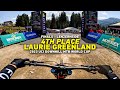 GoPro: Laurie Greenland FINALS - 4th Place Run | 2023 UCI Downhill MTB World Cup in Lenzerheide