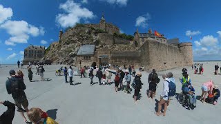 Visite complète du Mont Saint-Michel 4k vr 360