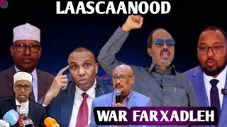 DEG DEG:DAAWO LAASCAANOOD WASIIRKA MAALIYADA OO HADA WAR FARXADLEH KU DHAWAQAY