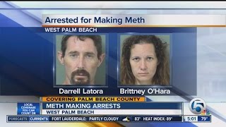 2 arrested in West Palm meth-making operation