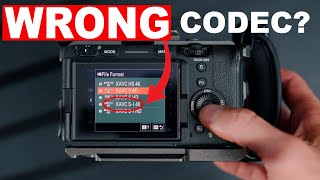 DON'T choose the WRONG CODEC for Sony FX30, A7IV, FX3, A7RV
