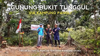 Gunung bukit tunggul via kampung pangli