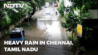 Chennai Rain: Roads Waterlogged, Rain Water Enters Homes Amid Heavy Rain In Chennai
