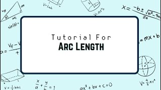 Finding the arc length of a given angle (theta) in a circle