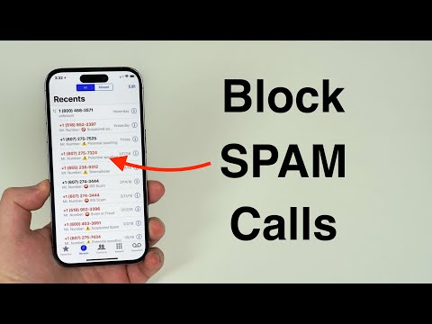 Cómo bloquear TODO el spam y las llamadas automáticas en iPhone