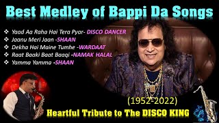 #708: Best Medley of Bappi Da Songs | The DISCO KING| Tribute by Suhel Saxophonist|