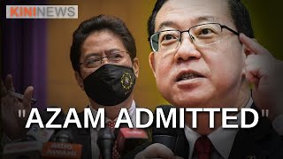 #KiniNews | Guan Eng: Azam has admitted, SC must come clean