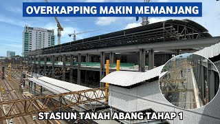 Update Pembangunan Stasiun Tanah Abang Tahap 1 (12 Desember 2024)