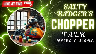 LIVE at FIVE (somewhere) Motorcycle News and More on FAST FRIDAY w/ Salty Badger #57 #live