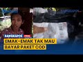 Emak-emak Tak Mau Bayar Paket COD, Ribut Dengan Kurir