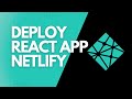 How to Deploy React App tn Netlify | Deploy manually using build folder | Hindi 2022