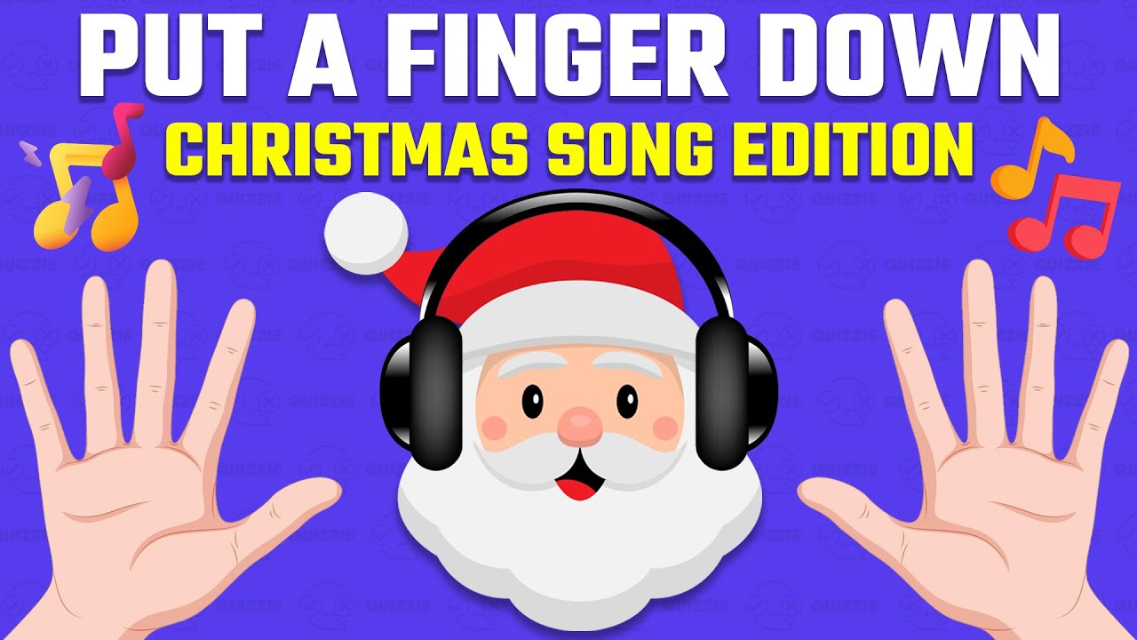 Put A Finger Down Christmas Song Edition рџћ рџћ Most Popular Christmas