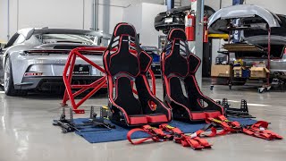 Porsche GT3 | Walker Pro Motorsports Cage Recaro Podium Enduro Harness and PPF | S Collective | 4K