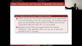 Success Probability of Cryptanalysis