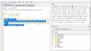 Python iteration reading files, readline() v.s. readlines()