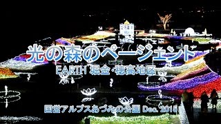 国営アルプスあづみの公園 安曇野の有名なイルミネーション 堀金･穂高