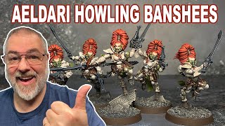 How to Paint Howling Banshees | Aeldari KILL TEAM! | Warhammer 40k |