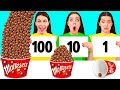 100 Camadas Alimentares Desafio | Momentos Engraçados por 4Fun Challenge