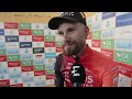 filippo ganna interview at the finish stage 1 volta ao algarve em bicicleta 2025