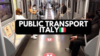 Let me show you how to use the metro (underground trains) in Milan, Italy