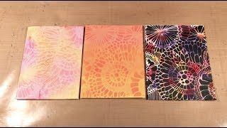 How to use 1 Stencil 3 Ways