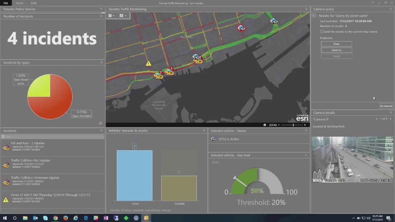 Operations Dashboard For ArcGIS: An Introduction - YouTube