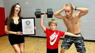 6 Year Old Boy Set a World Record!