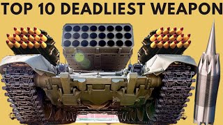 10 Most Powerful Military Weapons in World | most powerful weapon | insane technology | Animsera