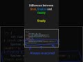 Difference Between final, finalize, and finally in Java Explained in 100 seconds #java #k5kc