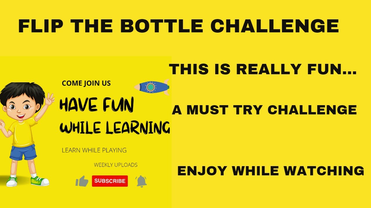 FLIP THE BOTTLE CHALLENGE - YouTube