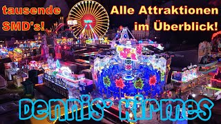 Dennis Kirmes Übersicht / Kirmes-Modellbau smd Vollbeleuchtung