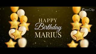 HAPPY BIRTHDAY MARIUS!!