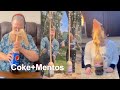 TikTok Mentos and Coke Challenges Gone Wrong