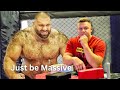 Being MASSIVE helps in ARMWRESTLING?