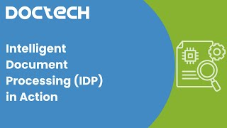 Intelligent Document Processing From DocuWare