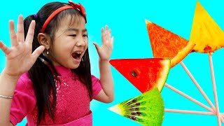 The Fruit Colors Song | Jannie Pretend Play Sing-Along Nursery Rhymes & Kids Songs | Toys and Colors