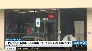 1 person shot during dispute in Baton Rouge parking lot, another arrested, police say