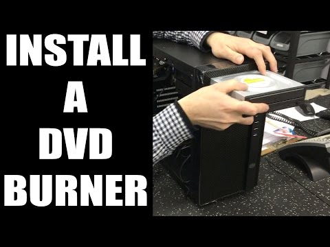 How to Install a DVD Burner How to Install a DVD Burner