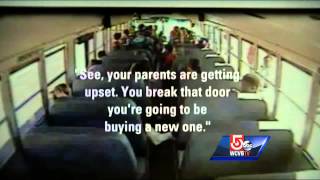 Video shows bus driver refusing to let students off bus