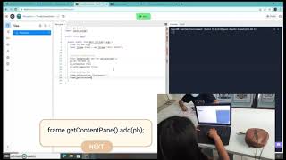 CREATE A PROGRESSBAR COMPONENT USING JPOGRESSBAR CONTROL IN JAVA.