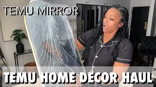 TEMU HOME DECOR HAUL | MY HONEST OPINION | Home Decor Vlog