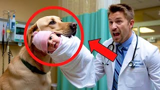 Ein Hund findet ein Baby im Müll und bringt es ins Krankenhaus Der Arzt war entsetzt, als...