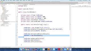 Java Pixel Paint 8 Connecting the Windows
