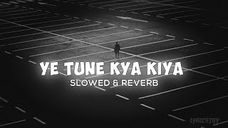 ye tune kya kiya (slowed and reverb) | javed bashir | 8d audio | LYRICSTAY