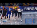 seung hoon lee is back on top men mass start tomaszow 2025 speedskating