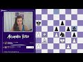 alexandra botez beats a gm and bursts into dance