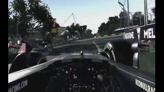 F1 2016 - Never change your line just before braking zone