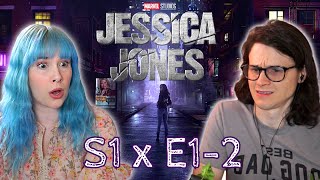 JESSICA JONES Reaction! | S1 x E1-2